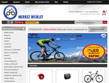 Tablet Screenshot of merkezbisiklet.com